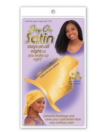 Stay on Satin Tie Up Super Wrap Wrap Style 1101