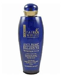 Fair And White Exclusive Whitenizer Anti Bump Lotion 250 ml