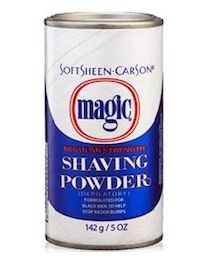Magic Shaving Powder Blue