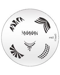 KONAD - Stamping Nail Art - Image Plate M62