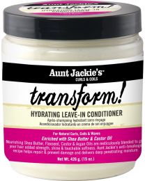 Aunt Jackie’s Transform ! – Hydrating Leave-In Crème Conditioner - 16oz / 454ml
