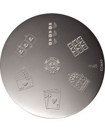 KONAD - Stamping Nail Art - Image Plate M48