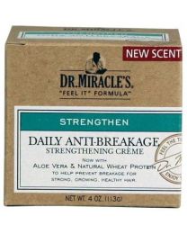 Dr. Miracles Daily Anti-Breakage Strengthening Creme 4oz / 113g 
