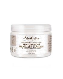 Shea Moisture 100% Virgin Coconut Oil Rehydrating  Treatment Masque - 12oz / 340g
