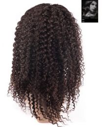 Virgin Remi Human Hair - Front Full Lace Wig - Jerry Curl style - Real Super Quality !