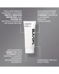 BLK/OPL SKN™ EVEN TRUE - Pore Refining Gel Cleanser - Refine and re-balance.