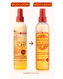 Creme Of Nature - Argan Oil Strength & Shine Leave-in Conditioner 8.45oz