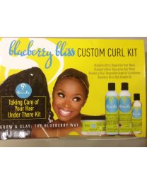 Curls Blueberry Bliss Custom Curl Kit Taking Care of Your Hair Under There Kit