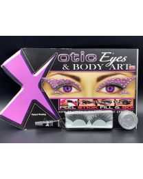 Xotic Eyes Self Adhesive Strips - PASSION 