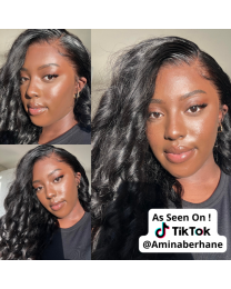 STELLA - Human Hair Frontal Lace Wig by Amina - as seen on tiktok