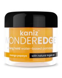 Kaniz Wonderedge Strong Hold Water Based Pomade - Mango Papaya