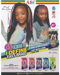 Mane Concept Hair AfriNaptural 6X KIDS IDEFINE EASY BRAID 30"
