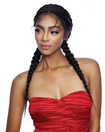 Red Carpet Invisible Braid Lace Wig - Pinnock 26"