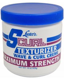 SCurl® Texturizer Wave & Curl Cream 425 gr- Maximum
