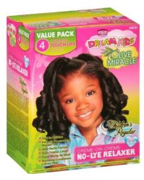 African Pride Dream Kids Olive Miracle Relaxer Regular Value Pack