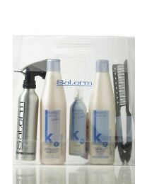 Salerm Keratin Shot Kit 3P+Comb+Spray