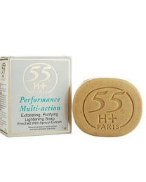55H+ Ultra Performance Multi-Action Savon Gommant / Exfoliating Soap 7oz / 200g