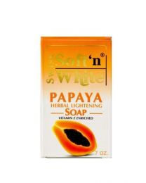 Soft 'n White Swiss Papaya Soap 200g