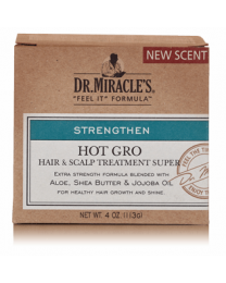 Dr. Miracles Hot Gro Hair & Scalp Treatment -Super - 4oz / 113g