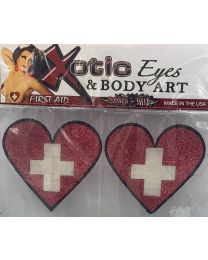 Xotic Eyes - Body Sticker -  Clover Mask - First Aid 