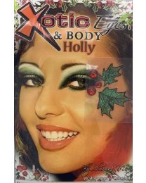 Xotic Eyes - Body Sticker -  Clover Mask -  Holly