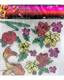 Xotic Eyes - Body Sticker -  Clover Mask - Hawaiian