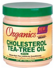 Africas Best Organics Cholesterol Tea-Tree Oil Dual