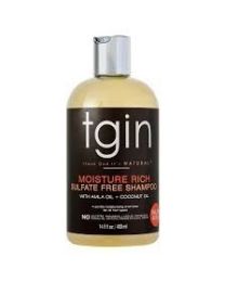 Tgin Moisture Rich Sulfate Free Shampoo 385 ml