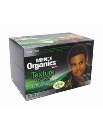 Africas Best Mens Organics Texture My Way Comb Thru Creme Texturizing Kit