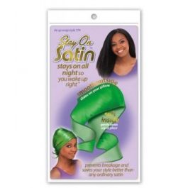 stay on satin tie up wrap