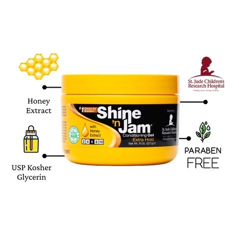 Ampro-Shine N Jam-Conditioning Gel Supreme Hold – Top Tier Hair - View #4