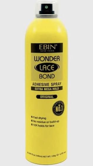 Ebin New York Wonder Bond Melting Spray - Extra Mega Hold/Original 8oz